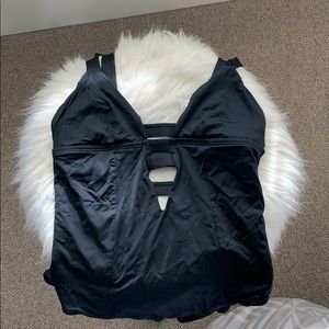 Black LSpace One Piece Bathing Suit